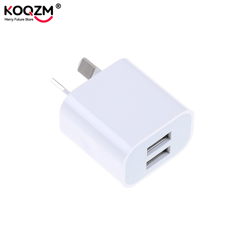 Smart Home Samsung - デュアルインターフェース付きのスマートフォン充電器,iPhone, Samsung, 5v,2a,arstralia用のデュアルアダプター充電器