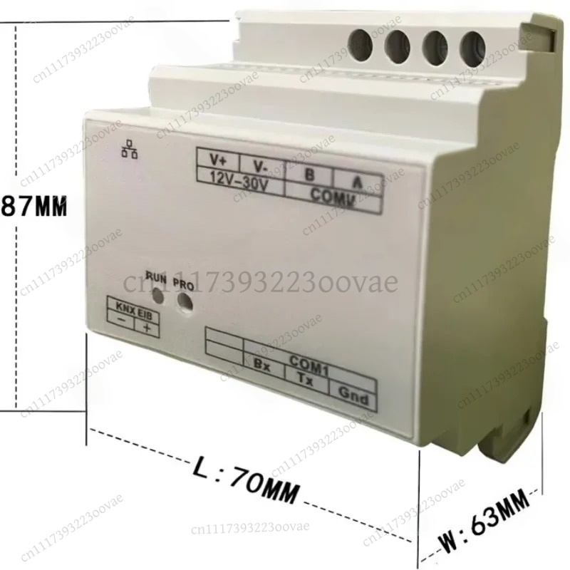 Smart Home Knx System - KNX IPルーターインターフェースゲートウェイダウンローダー KNXIPスマートホームオートメーション制御システムネットワークモジュール