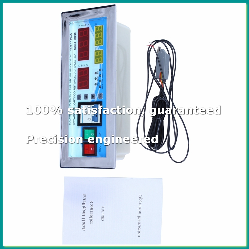 Temperature Sensor - XM-18D自動孵卵器コントローラーデジタルLED温度コントローラー温度湿度センサー卵孵化コントローラー