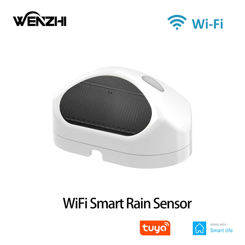 Smart Home Nas - WiFi 雨センサー 降雨時間 漏水検知 屋外防水 バッテリー