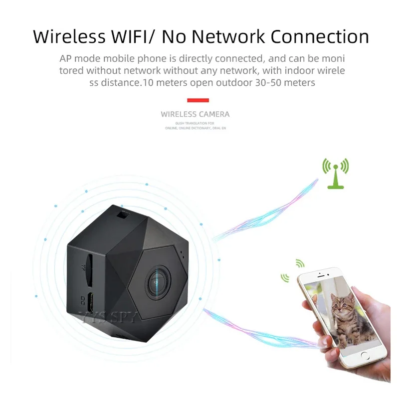 HD 1080P 小型ワイヤレスミニ Wifi カメラ Es - Smart Home Kamera のレビューと価格