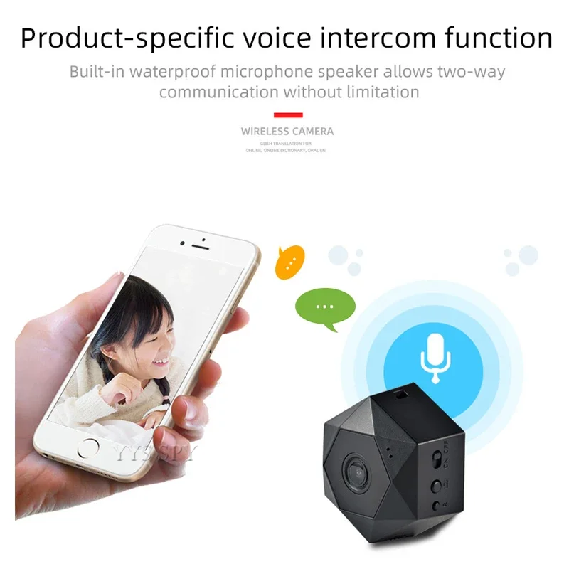 HD 1080P 小型ワイヤレスミニ Wifi カメラ Es - Smart Home Kamera のレビューと価格