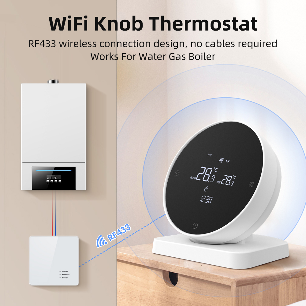 AVATTO WiFiスマートサーモスタット、RFワイヤレス - Smart Home Package のレビューと価格