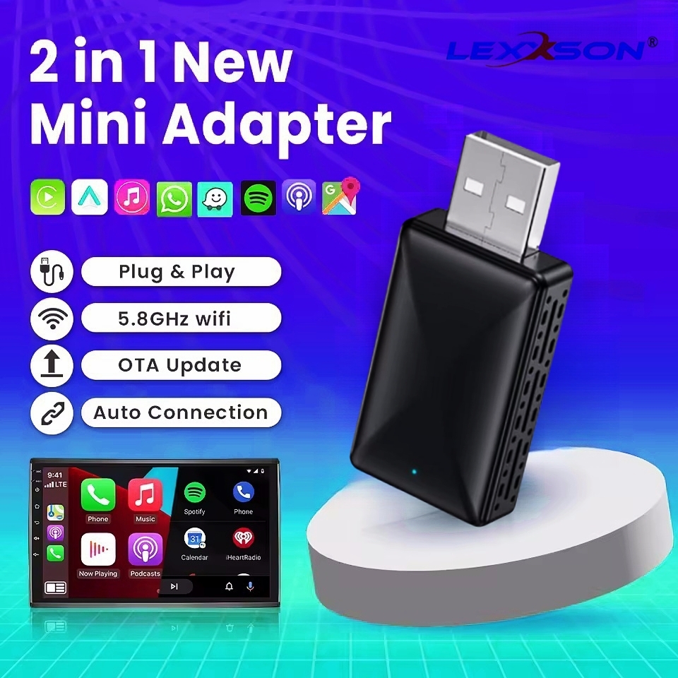 2 in 1 AIボックス ミニアダプター 有線からワイヤレ - Wifi Smart Plug のレビューと価格