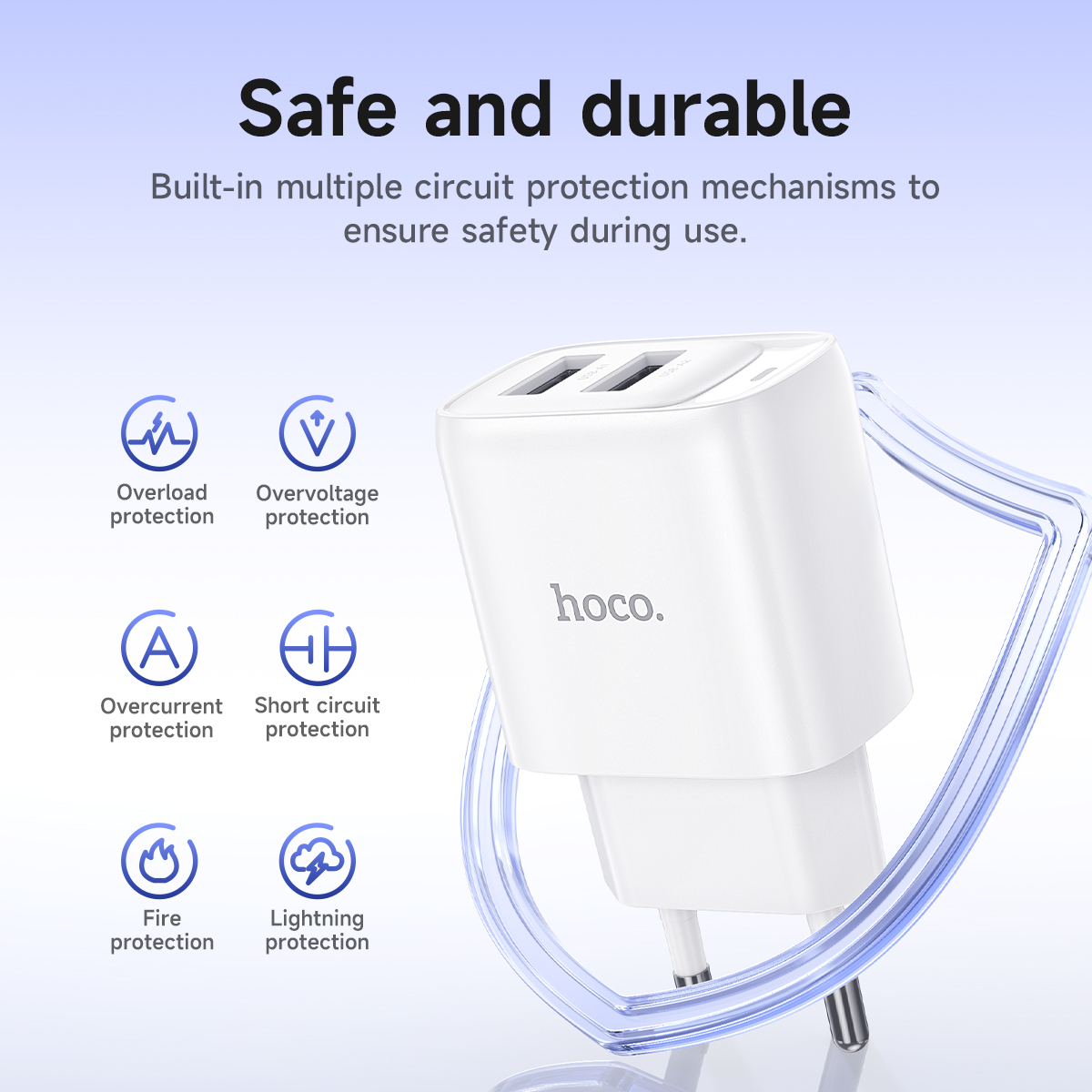 HOCO デュアルUSB A スマホ充電アダプター Sams - Smart Home Samsung のレビューと価格