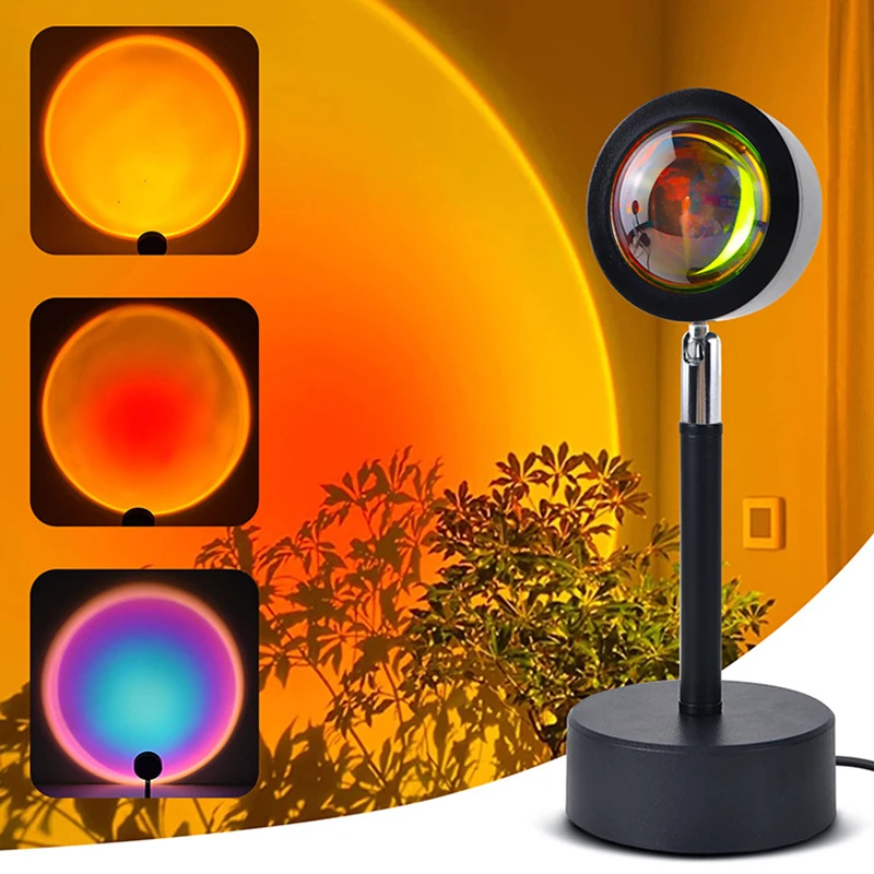 スマートLEDサンセットランプ,カラフルな変更ランプ,Blu - Smart Home Network のレビューと価格