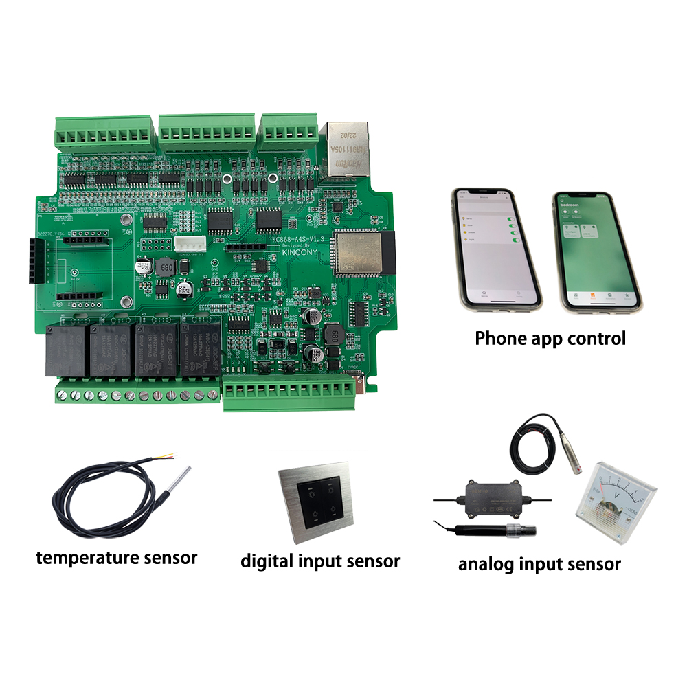 KC868-A4S ESP32 ESPhome Tasmot - Smart Home Mqtt のレビューと価格