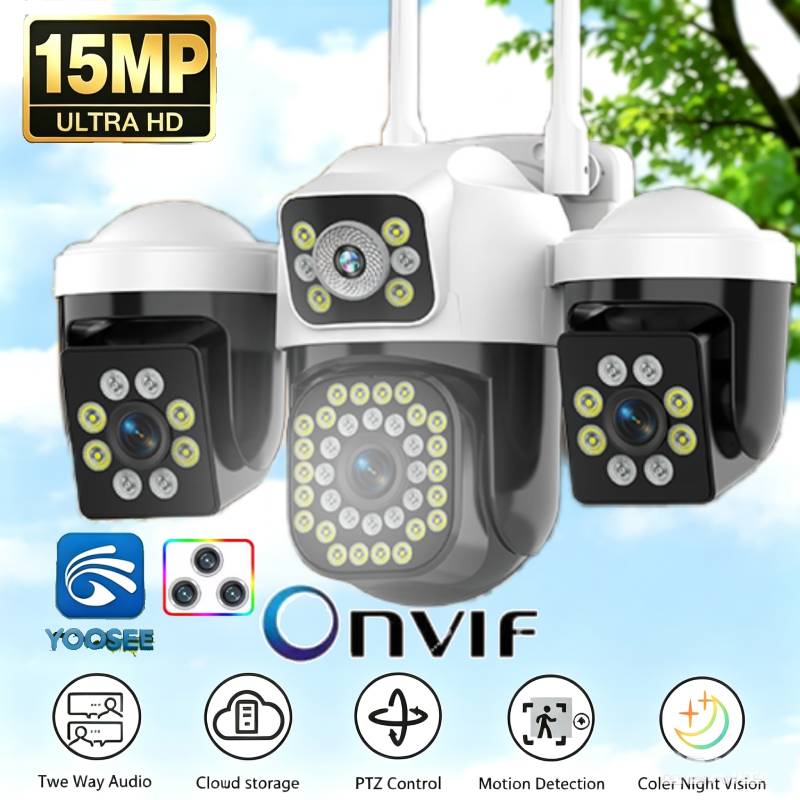 YOOSEE Home 15MP IPカメラ 屋外用 トリプ - Smart Home Kamera のレビューと価格