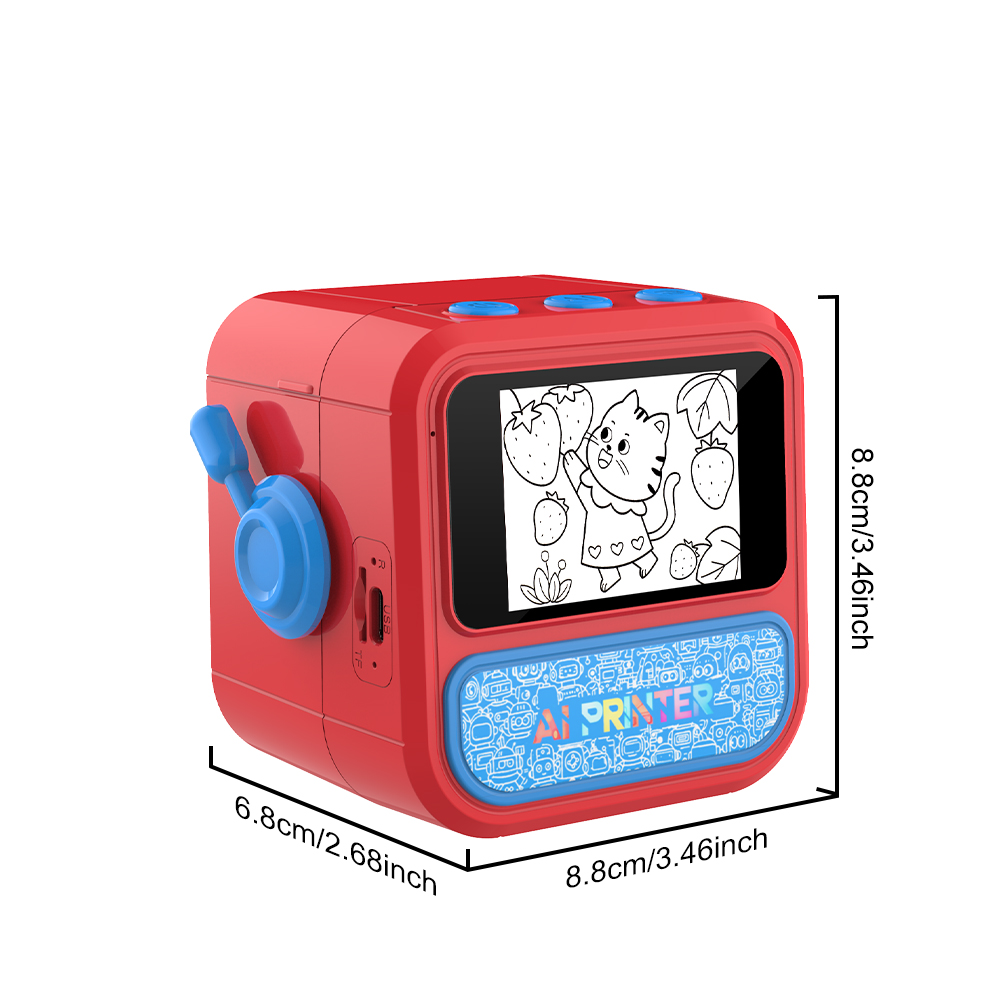 スマートAI音声ミニサーマルプリンター、ディスプレイ付きイン - Smart Home Diy のレビューと価格
