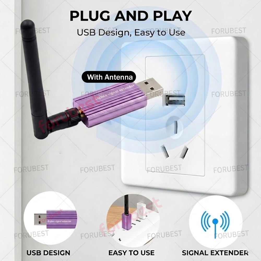 Zigbee 3.0 USB 信号リピーターレンジエクステン - Smart Home Mqtt のレビューと価格
