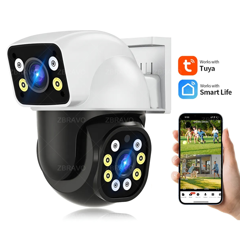 Smartlife 8MP WiFi Tuya 屋外カメラ  - Smart Home Network のレビューと価格
