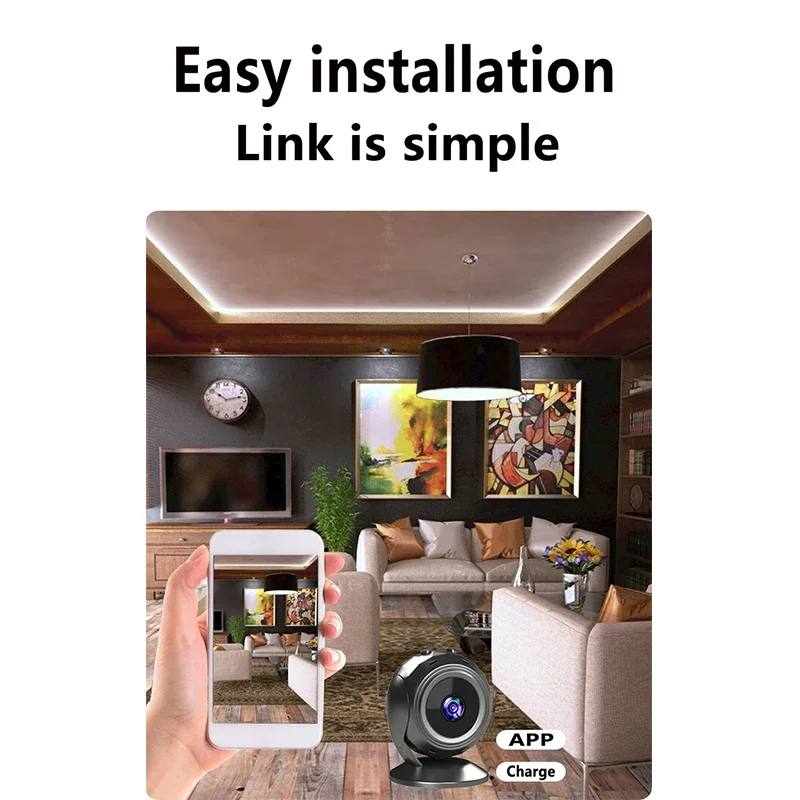 ミニWiFiカメラ360 °   回転 Espia デジタル - Smart Home Kamera のレビューと価格
