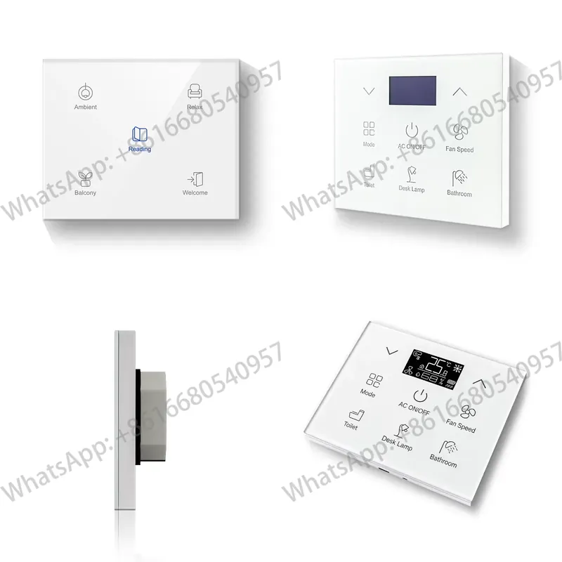 KNXタッチ式スマートライトスイッチパネルEUバックボックス - Smart Home Knx System のレビューと価格