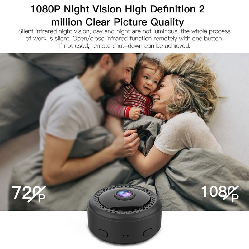 HD Wifi ミニビデオカメラ デジタル小型ワイヤレスIP - Smart Home Kamera のレビューと価格
