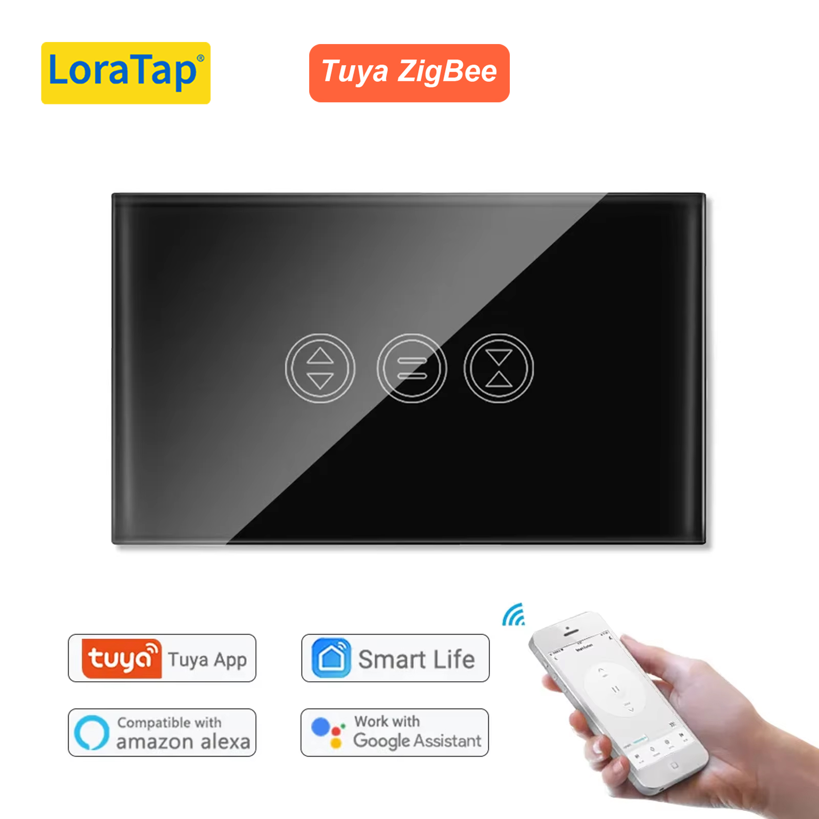 Tuya Smart Life ZigBee 3.0 カーテ - Smart Home Mqtt のレビューと価格