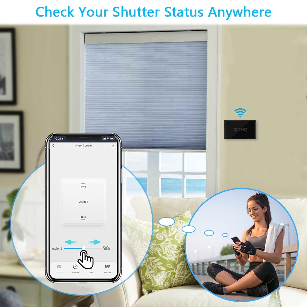 Tuya Smart Life ZigBee 3.0 カーテ - Smart Home Mqtt のレビューと価格