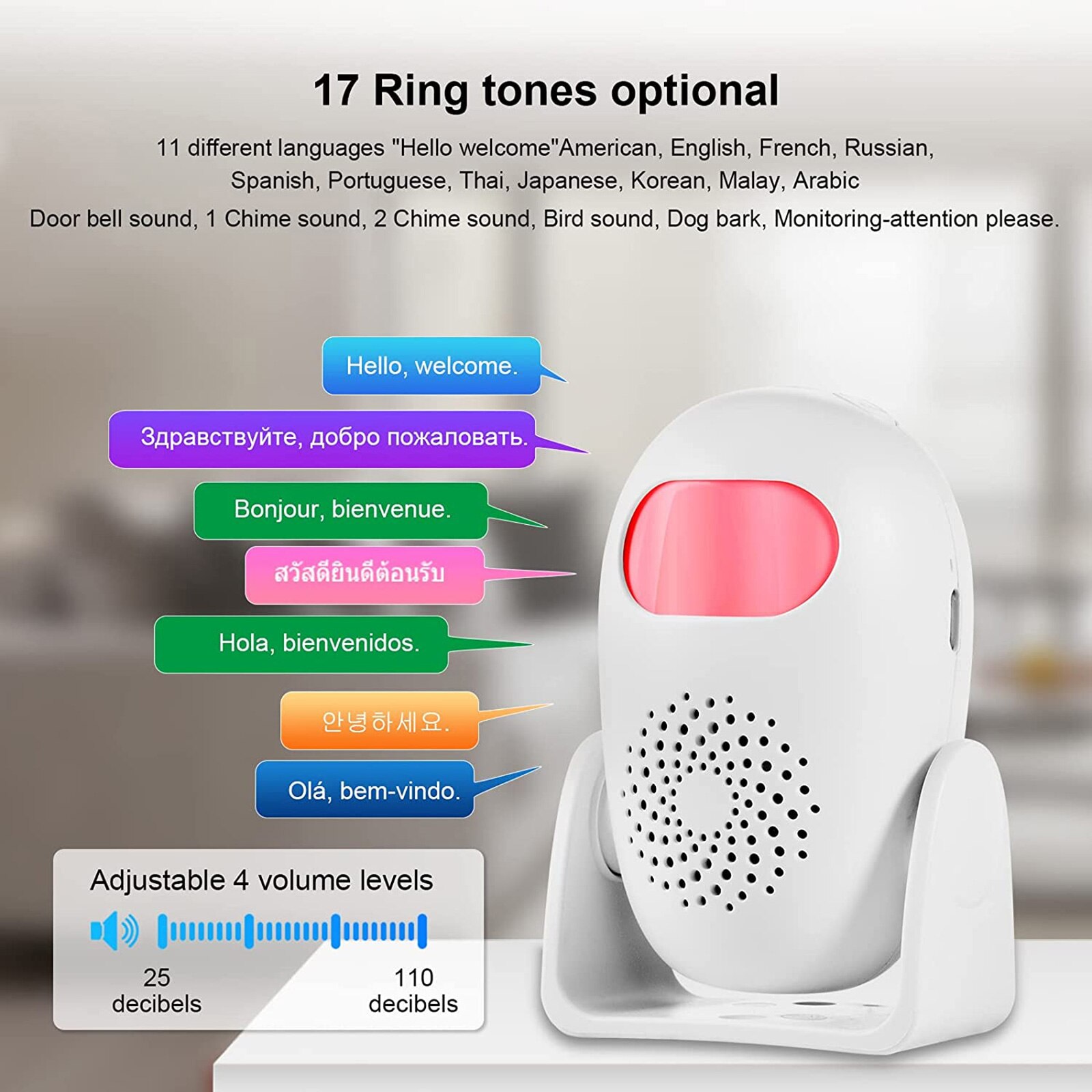 KERUI M120 スマートモーション検出器アラーム PI - Smart Home Blog のレビューと価格