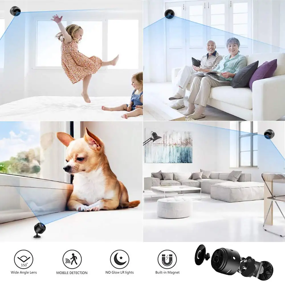 ミニ Wifi カメラデジタルカマラ Oculta Espi - Smart Home Kamera のレビューと価格