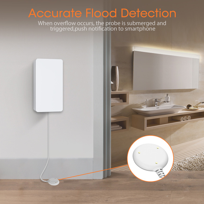 水漏れセンサー tuya スマートホーム用高感度zigbee - Smart Home Nas のレビューと価格