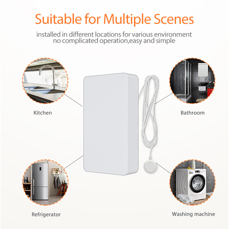 水漏れセンサー tuya スマートホーム用高感度zigbee - Smart Home Nas のレビューと価格