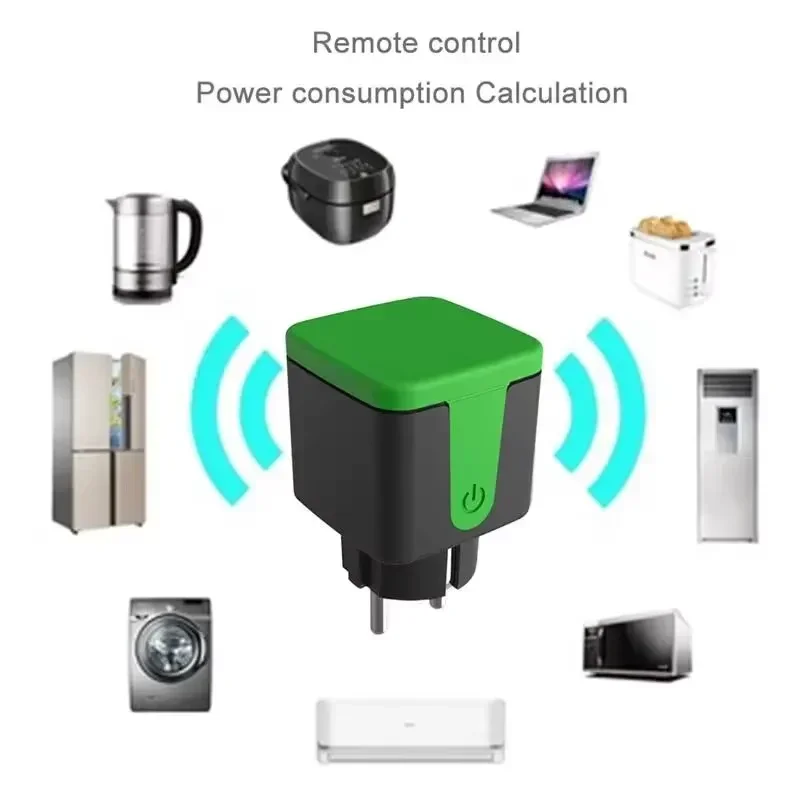 Tuya EU 16A WiFiスマート防水ソケット屋外用ソ - Wifi Smart Plug のレビューと価格