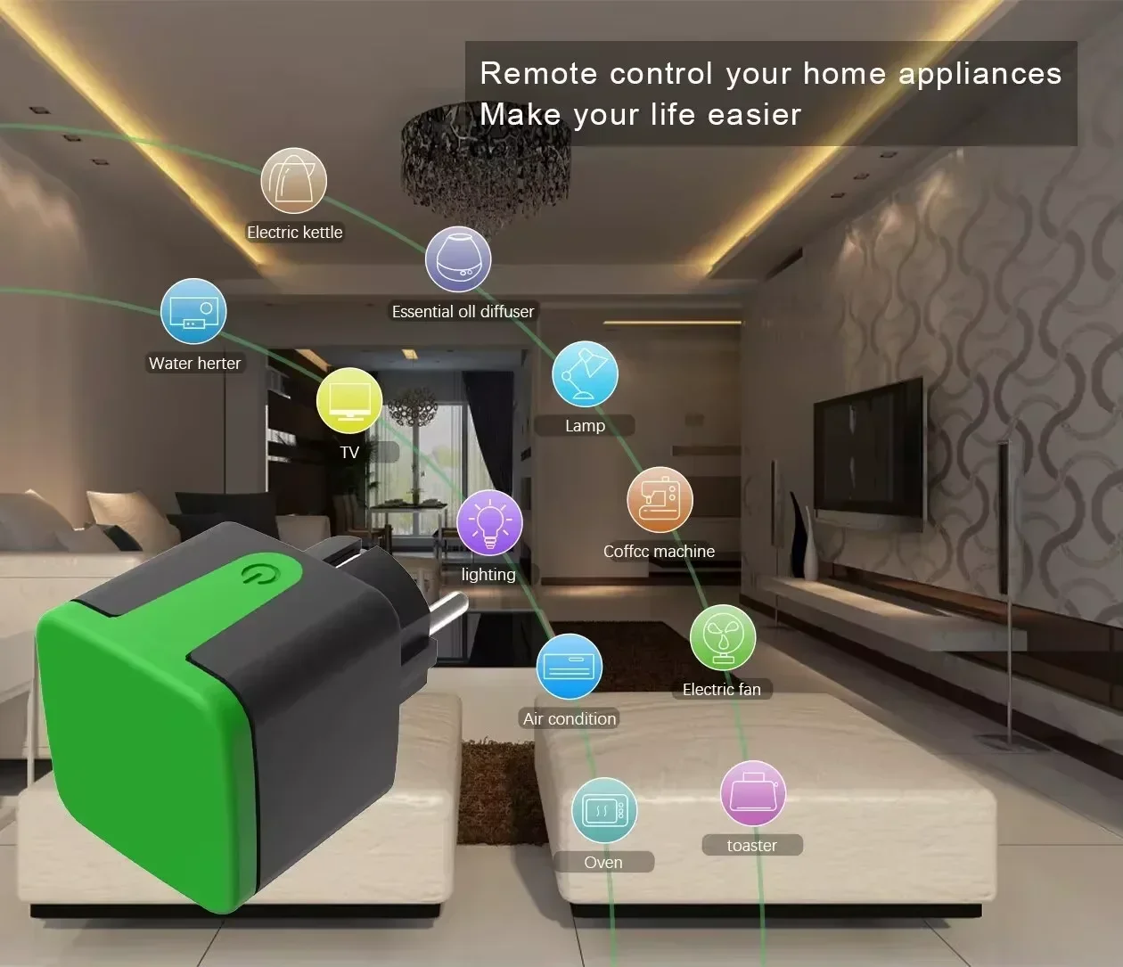 Tuya EU 16A WiFiスマート防水ソケット屋外用ソ - Wifi Smart Plug のレビューと価格