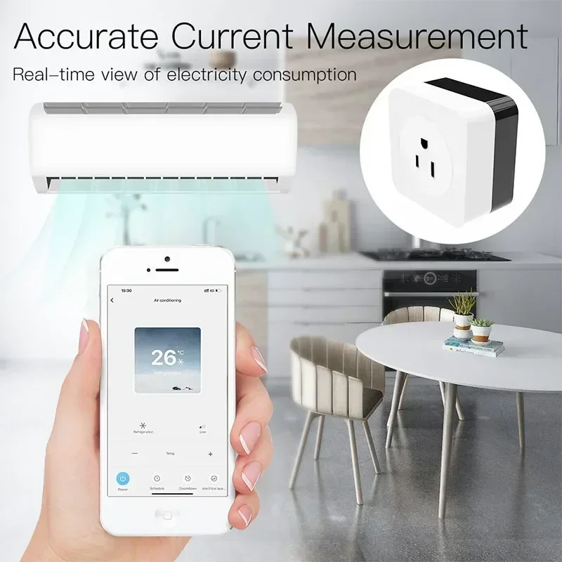 16A WiFi エアコン壁プラグソケットコンパニオンコンセ - Smart Outdoor Plug のレビューと価格