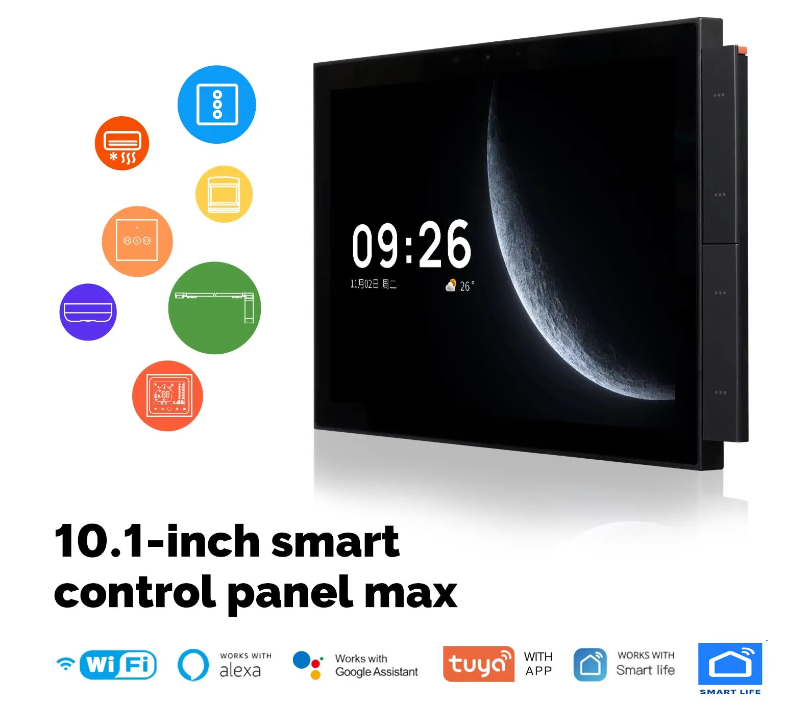 デジタルスクリーンタッチスマート WiFi 10A 240V - Smart Home Knx System のレビューと価格