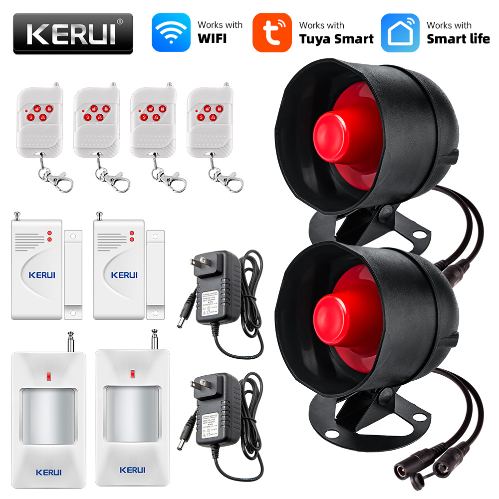KERUI Tuya スマート WIFI ワイヤレスセキュリ - Smart Home Ecosystems のレビューと価格