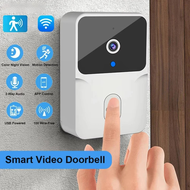 スマートホーム WiFi ビデオドアベル ワイヤレス電話 双 - Smart Home Ecosystems のレビューと価格