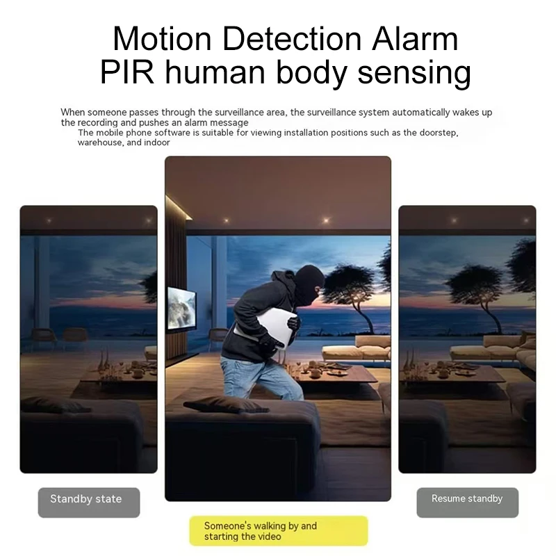 スマートワイヤレスWiFiミニカメラ、ナイトビジョンデジタル - Smart Home Kamera のレビューと価格