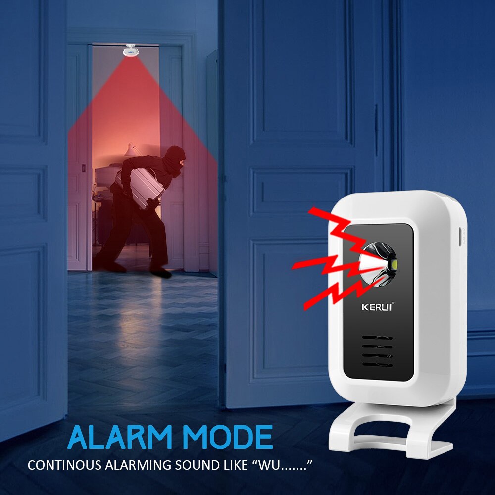 Kerui m7モーションセンサーセキュリティアラーム32曲 - Smart Home Blog のレビューと価格