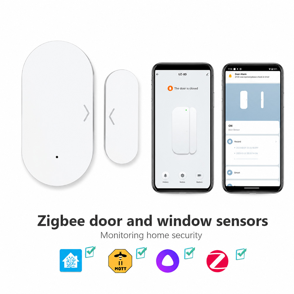 Zigbee 3.0 ドア・窓センサー 磁気接点 スマートホ - Smart Home Blog のレビューと価格