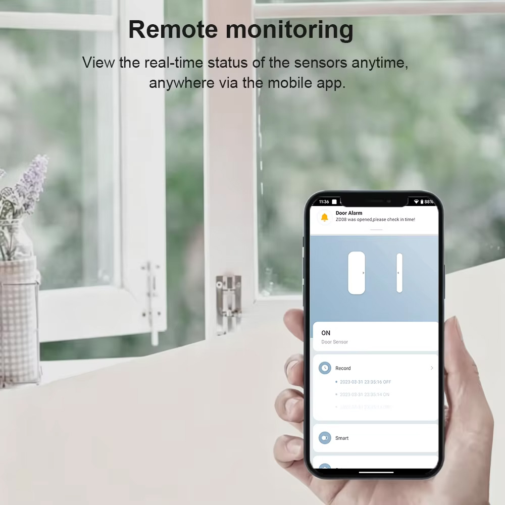 Zigbee 3.0 ドア・窓センサー 磁気接点 スマートホ - Smart Home Blog のレビューと価格