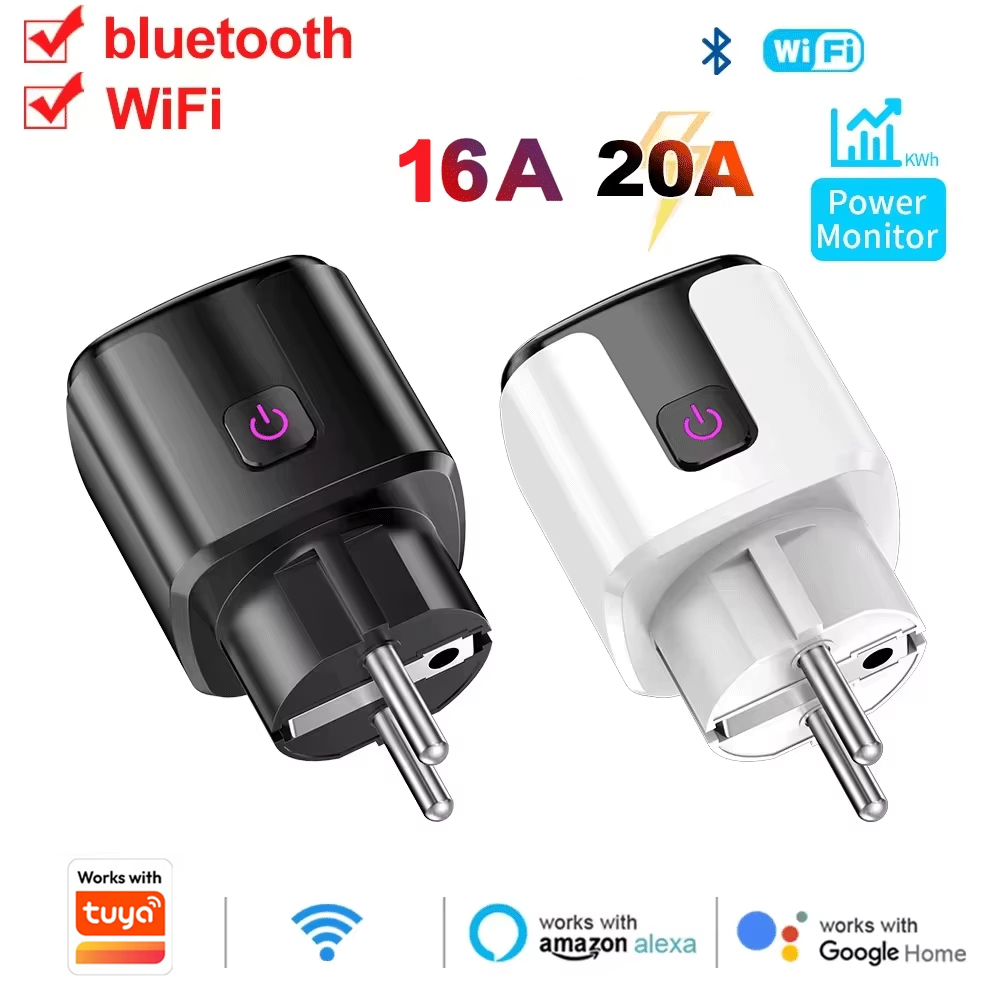20A AC100-240V Wifi スマートプラグ スマ - Smart Outdoor Plug のレビューと価格