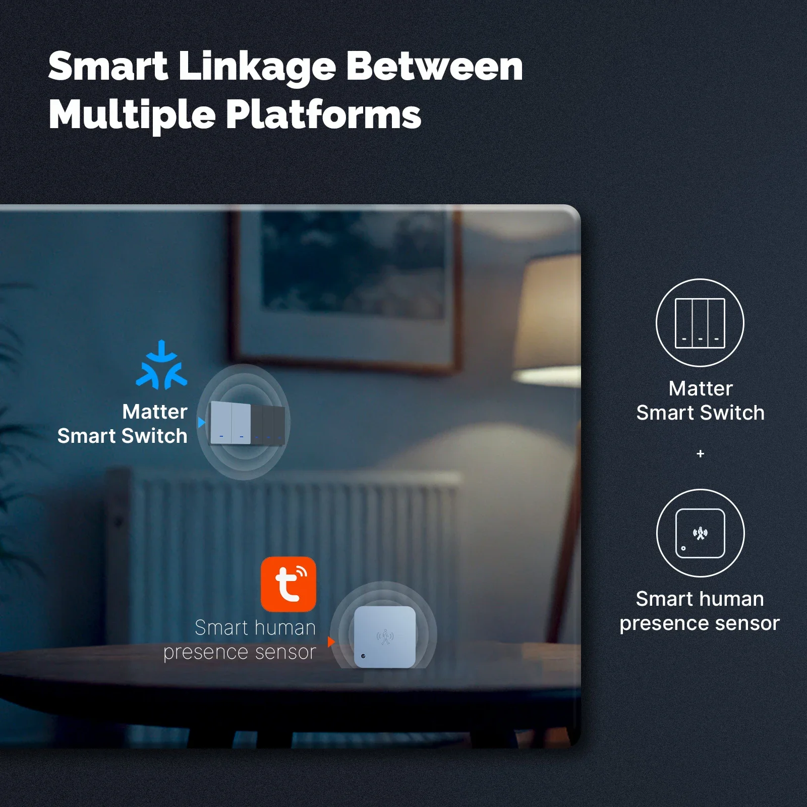 MOES Matter Tuya WiFi スマート ライト - Tuya Smart Switch のレビューと価格