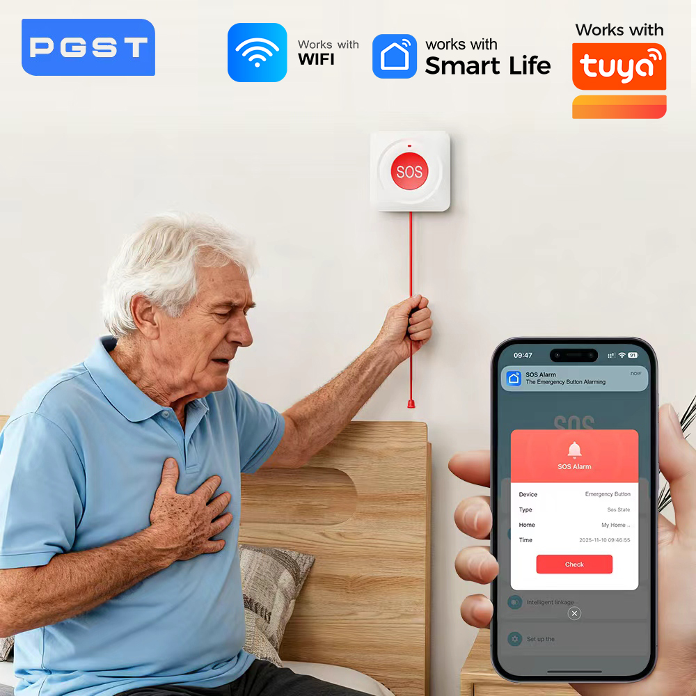 WIFI Zigbee ボタン式 SOS プッシュボタン T - Smart Home Network のレビューと価格