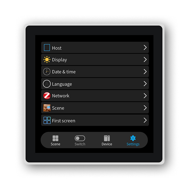FUERS 4 インチタッチスクリーン多機能スマート壁スイッ - Smart Home Room のレビューと価格