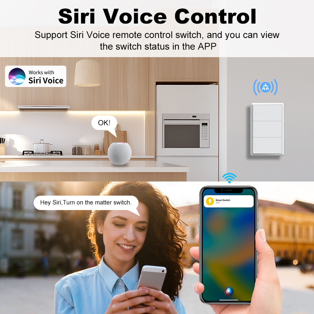 MANHOT ホームキット WiFi スマートスイッチ ニュ - Tuya Smart Switch のレビューと価格