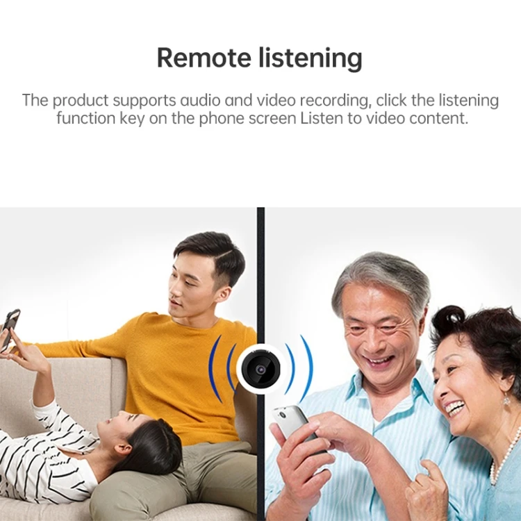 HD 1080P ミニデジタル Wifi カメラ小型ビデオカ - Smart Home Kamera のレビューと価格