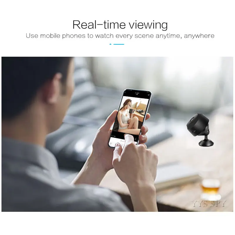 HD 1080P ミニデジタル Wifi カメラ小型ビデオカ - Smart Home Kamera のレビューと価格