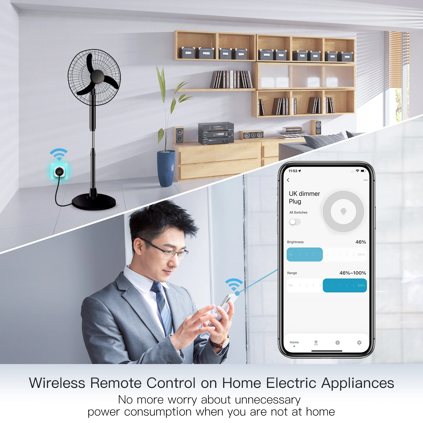 MOES Tuya WiFi スマートプラグ 調光可能な電源 - Smart Outdoor Plug のレビューと価格