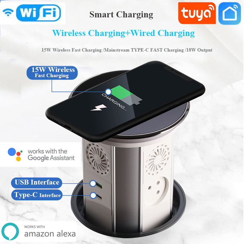 WIFI Tuya タッチ自動昇降ポップアップテーブルイスラ - Smart Outdoor Plug のレビューと価格