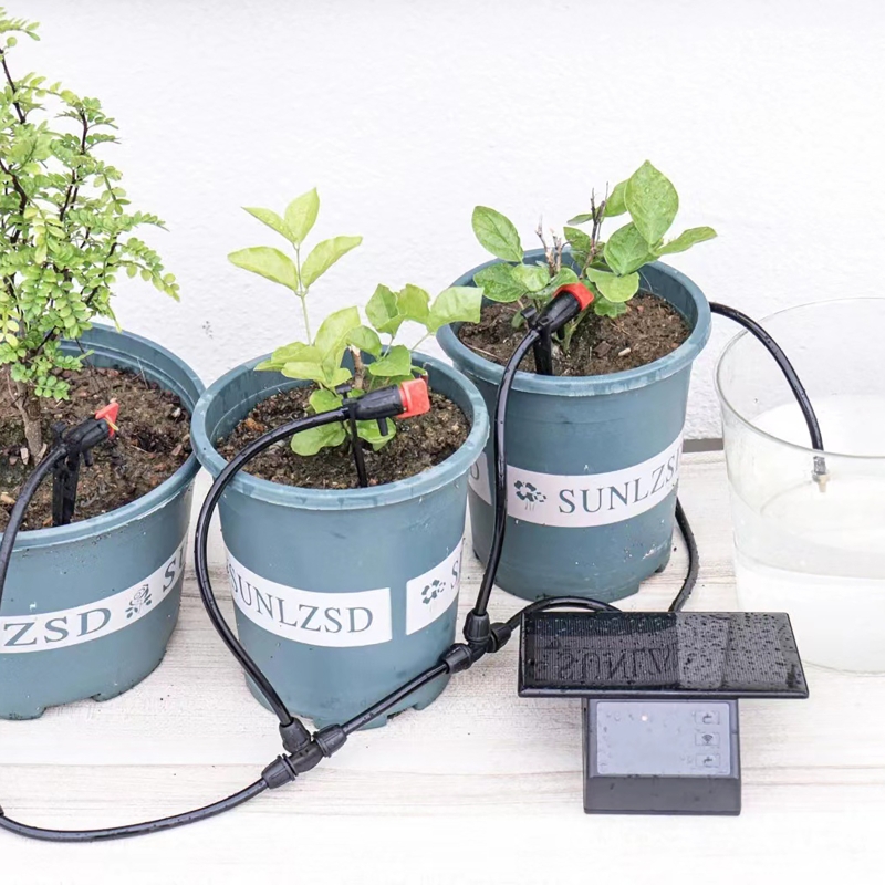 WIFI ソーラー自動散水機キットモバイルアプリリモコンホー - Smart Home Diy のレビューと価格