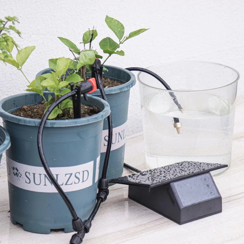 WIFI ソーラー自動散水機キットモバイルアプリリモコンホー - Smart Home Diy のレビューと価格