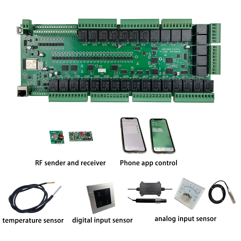 KC868-A32 ESP32 Wifi RS232 USB - Smart Home Mqtt のレビューと価格