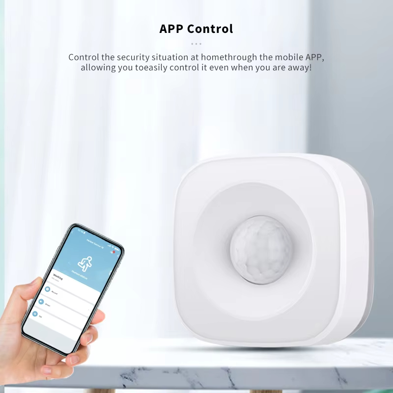 Tuya Zigbee-ワイヤレス赤外線モーションセンサー, - Smart Home Wiser のレビューと価格