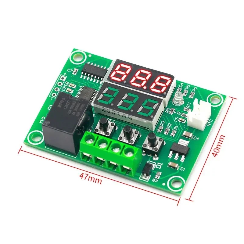XH-W1219 W1219 DC12V デュアル LED  - Temperature Sensor のレビューと価格