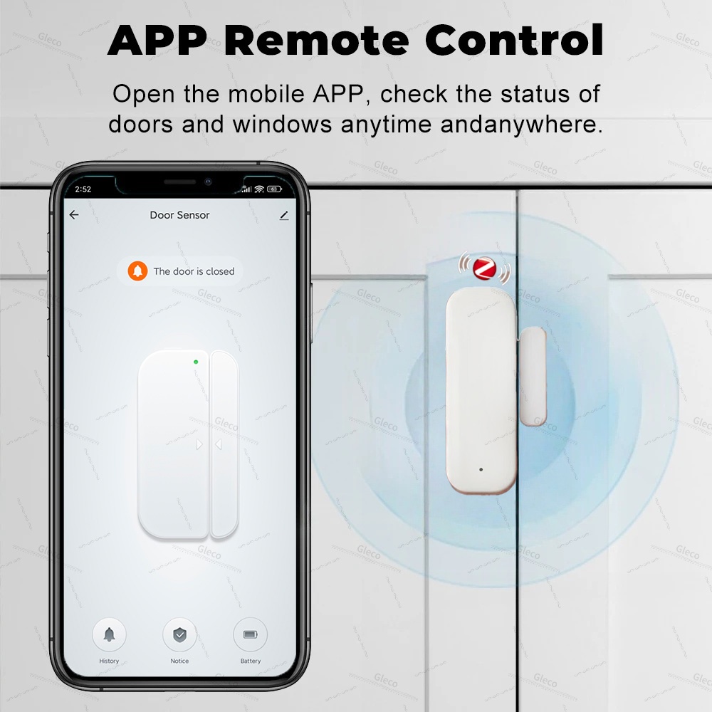 Tuya Zigbee ドア窓センサー アラーム検知器 盗難 - Smart Home Blog のレビューと価格