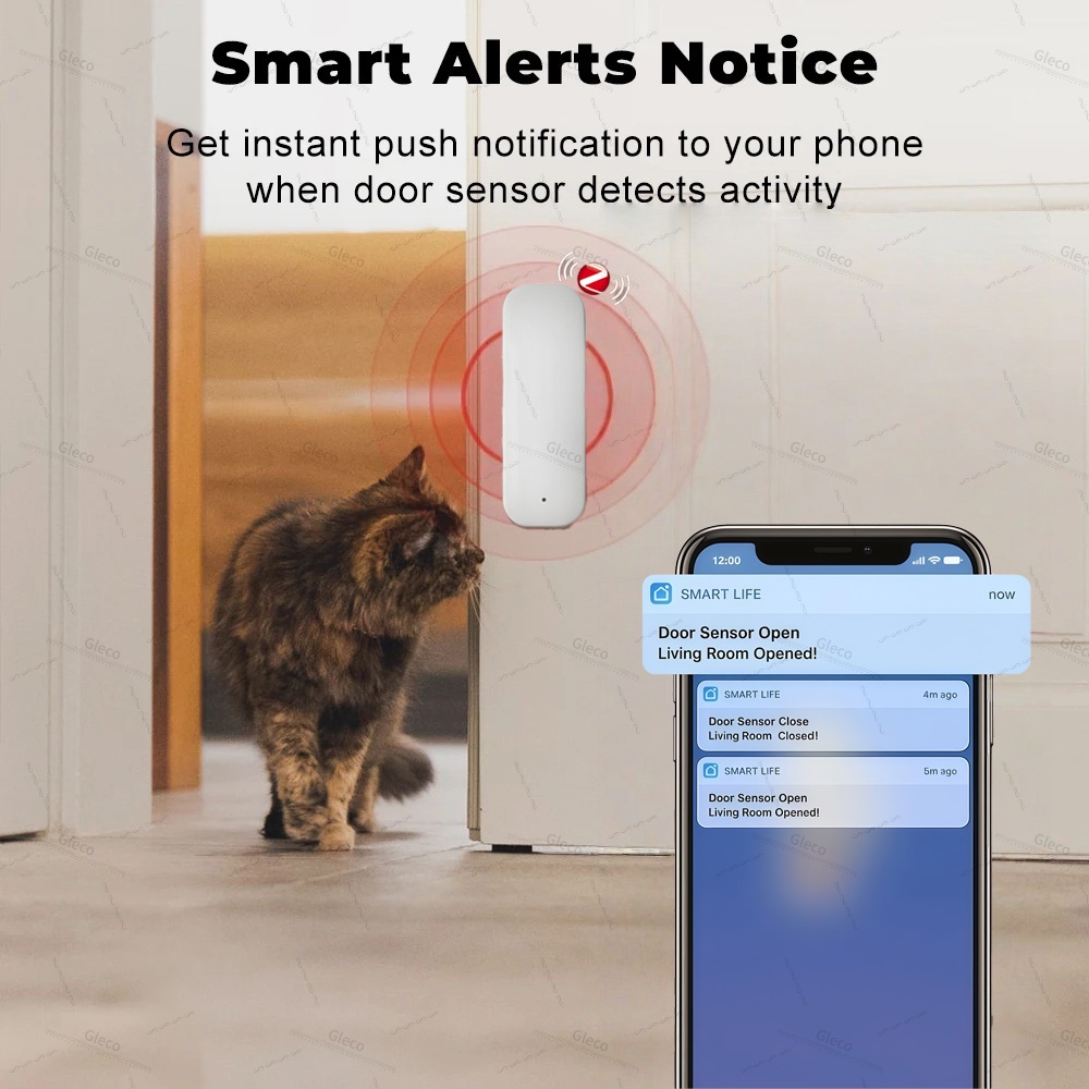 Tuya Zigbee ドア窓センサー アラーム検知器 盗難 - Smart Home Blog のレビューと価格